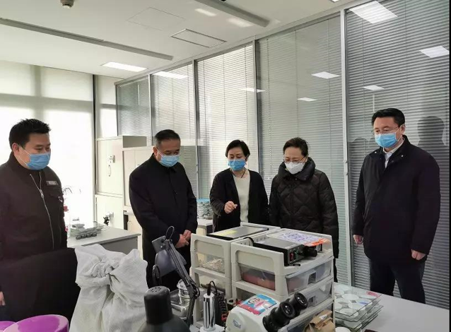 北京市副市长张家明赴孔氏珐琅调研复工情况