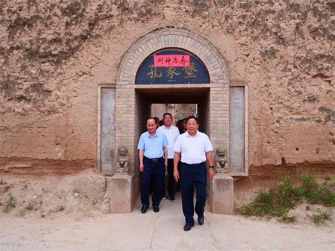 甘肃调研纪实 | 孔令玉会长在甘肃庄浪