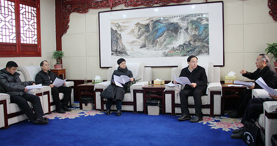 省文物局检查曲阜市春节前文物安全工作